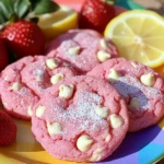 To make these delightful cookies, you will need the following items: - 1 box of strawberry cake mix - 1/2 cup of vegetable oil - 2 large eggs - 1 tablespoon of fresh lemon juice - Zest of 1 lemon (about 1 teaspoon) - 1/2 cup of white chocolate chips or lemon-flavored chips - 1/4 cup of powdered sugar (for dusting) - A pinch of salt These ingredients create a soft, sweet dough with a bright lemon flavor. You can add more flavors to your cookies. Here are some fun ideas: - Fresh strawberries, diced small - Lemon zest for extra zing - A handful of nuts, like pecans or walnuts - A sprinkle of coconut for a tropical twist These options can add texture and depth to each bite. If you don't have some ingredients, don't worry! Here are some easy swaps: - Instead of vegetable oil, use melted coconut oil or butter. - For eggs, try using applesauce or a flaxseed mixture. - If you can't find lemon juice, use a splash of vinegar mixed with water. These substitutes can help you make the cookies even if you are missing some items. First, you need to preheat your oven to 350°F (175°C). This step helps the cookies bake evenly. While the oven heats, grab a baking sheet and line it with parchment paper. This paper prevents the cookies from sticking and makes clean-up easier. In a large bowl, pour in 1/2 cup of vegetable oil. Crack in 2 large eggs. Add 1 tablespoon of fresh lemon juice and the zest of 1 lemon. Use a whisk to mix these ingredients well until you have a smooth blend. It is important to mix thoroughly to combine all the flavors. Now, it’s time to add the fun part! Gradually sprinkle in the box of strawberry cake mix. Use a spatula to stir the mixture. Keep stirring until there are no dry pockets left. The dough will be thick. Next, fold in 1/2 cup of white chocolate chips or lemon-flavored chips. Be gentle to avoid over-mixing. Using a cookie scoop or a spoon, drop rounded balls of dough onto your prepared baking sheet. Make sure to leave about 2 inches between each cookie. This space allows them to spread out while baking. Place the baking sheet in your preheated oven. Bake the cookies for 10 to 12 minutes. Watch them closely. You want the edges to be lightly golden. Remember, they will firm up as they cool. After baking, let the cookies cool on the sheet for 2-3 minutes. Then, transfer them to a wire rack to cool completely. For a lovely finish, lightly dust with powdered sugar. To get the best texture in your cookies, follow these tips: - Use fresh ingredients: Fresh eggs and oil help the dough mix well. - Mix gently: Stir the dough just until combined. Over-mixing can make them tough. - Chill the dough: If your dough feels soft, chill it for 30 minutes. This helps cookies hold shape. - Check the bake time: Watch your cookies closely near the end. They should be lightly golden on the edges. Here are some mistakes to steer clear of: - Skipping the lemon zest: This adds a bright flavor. Don't leave it out! - Not spacing cookies: Leave 2 inches between each scoop. They will spread while baking. - Overbaking: Remove cookies when edges are golden. They will firm up as they cool. - Using cold ingredients: Room temperature eggs mix better and create a smoother batter. You can easily switch up flavors to make these cookies your own: - Swap cake mix: Use lemon or vanilla cake mix for a different taste. - Add nuts: Chopped macadamia nuts or almonds add a nice crunch. - Use different chips: Try dark chocolate chips for a richer flavor. - Mix in fruit: Diced strawberries or blueberries can enhance the fruity notes. {{image_4}} You can switch up the flavor using other cake mixes. Try a lemon cake mix for extra zing. A vanilla cake mix adds a neutral base to highlight the lemon flavor. You can even use a funfetti mix for a colorful twist. Each option gives a new taste and look to your cookies. Mix-ins can brighten your cookies. Try adding nuts for crunch. Chopped strawberries give a fresh burst. If you love citrus, add orange zest for a zesty kick. You can also use mini marshmallows for a chewy texture. Each mix-in adds a touch of fun to your cookies. A lemonade glaze can take your cookies to the next level. Mix powdered sugar with lemon juice for a smooth glaze. Drizzle it over the cooled cookies for a sweet finish. You can also add zest for more flavor. This icing not only adds taste but also makes your cookies look fancy. To keep your strawberry lemonade cake mix cookies fresh, use an airtight container. Place the cookies in a single layer. If you have many cookies, add parchment paper between layers. This keeps them from sticking. Store the container at room temperature. They stay good for about five days. Freezing cookies extends their shelf life. First, let your cookies cool completely. Then, place them in a single layer on a baking sheet. Freeze them for one hour. Once frozen, transfer the cookies to a freezer-safe bag. Squeeze out as much air as possible before sealing. They can last up to three months in the freezer. To enjoy your frozen cookies, take out only what you need. Let them sit at room temperature for about 15 minutes. For a warm treat, preheat your oven to 350°F (175°C). Bake the cookies for about five minutes. This will make them soft and fresh again. Enjoy every bite! Yes, you can! If you want to try other flavors, use a vanilla or lemon cake mix. Each will give your cookies a new taste. Just keep the same amounts of oil and eggs. This change can make your cookies unique and fun. Watch the edges of the cookies. They should be lightly golden. The center may look soft, but that is okay. Cookies will firm up as they cool. Use a timer for 10 to 12 minutes, but check early if your oven runs hot. If the dough sticks to your hands or the bowl, add a bit of flour. Start with one tablespoon and mix. Keep adding a little until it is easier to handle. Remember, it should be thick but not too sticky. These cookies last about 3 to 5 days at room temperature. Store them in an airtight container. This keeps them soft and fresh. If you want them to last longer, try freezing them! You learned about making tasty strawberry lemonade cake mix cookies. We covered key ingredients, cooking steps, and tips for the best cookies. Whether you want to add unique flavors or store them well, these cookies are easy and fun. Try different cake mixes or toppings for fun twists. Remember, baking should be joyous and simple. Enjoy every bite of your delicious creations!