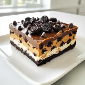 No Bake Oreo Peanut Butter Bars Easy and Irresistible