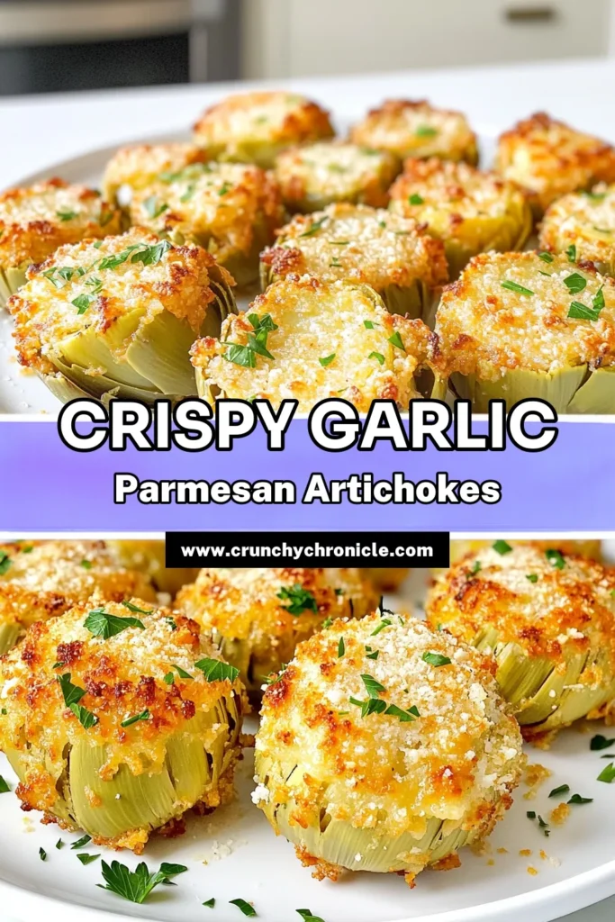 Elevate your snacking game with these Crispy Air Fryer Garlic Parmesan Artichoke Hearts! Ready in just 20 minutes, this delicious appetizer features tender artichokes coated in a mouthwatering blend of garlic, Parmesan, and herbs, all cooked to crispy perfection in your air fryer. Perfect for sharing or enjoying solo! Click through for the full recipe and get ready to impress your taste buds! #AirFryerRecipes #HealthySnacks #VegetarianAppetizers #ArtichokeHearts