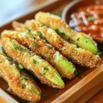 For the crispy Parmesan avocado fries, you will need: - 2 ripe avocados, cut into wedges - 1 cup panko breadcrumbs - 1/2 cup finely grated Parmesan cheese - 1 teaspoon garlic powder - 1 teaspoon smoked paprika - 1/2 teaspoon salt - 1/4 teaspoon freshly ground black pepper - 2 large eggs, thoroughly beaten - Cooking spray This recipe is vegetarian-friendly. However, it does contain eggs and cheese. If you are vegan, this recipe may not suit you. The eggs help the coating stick to the avocado. The Parmesan adds a salty, nutty flavor. If you need to swap ingredients, here are some ideas: - Use nutritional yeast instead of Parmesan for a vegan option. - Substitute regular breadcrumbs for panko if needed, though panko gives a better crunch. - Try using different spices, like cayenne pepper for heat or dried herbs for extra flavor. Feel free to get creative! First, set your air fryer to 400°F (200°C). Preheating is key for crispy fries. This step helps the fries cook evenly. It only takes a few minutes, but it makes a big difference. Now, let's prepare the coating. In a shallow bowl, mix these ingredients: - 1 cup panko breadcrumbs - 1/2 cup finely grated Parmesan cheese - 1 teaspoon garlic powder - 1 teaspoon smoked paprika - 1/2 teaspoon salt - 1/4 teaspoon black pepper Stir until everything blends well. In another bowl, beat 2 large eggs until smooth. This will help the coating stick to the avocado. Take each avocado wedge and dip it in the egg. Let any extra egg drip off. Next, roll it in the breadcrumb mixture. Make sure to press down gently so the coating sticks well on all sides. Place the coated avocado fries in the air fryer basket. Arrange them in a single layer without touching. This helps them cook evenly and get nice and crispy. Lightly spray the tops with cooking spray. This step boosts their crunchiness. Now, air fry the fries for 10-12 minutes. Keep an eye on them, and shake the basket halfway through. When they turn golden brown, they are ready! Carefully take them out and let them cool on a wire rack. This gives them the best texture. Enjoy your crispy Parmesan avocado fries! To make your Parmesan avocado fries crispy, follow these steps: - Use ripe avocados for the best texture. - Choose panko breadcrumbs over regular ones. They add extra crunch. - Lightly spray the fries with cooking spray before air frying. This helps them brown. - Make sure the fries don’t touch in the air fryer. This keeps air flowing around them. Serve these fries hot for the best taste. Here are some great ideas: - Pair them with spicy marinara or creamy ranch dressing for dipping. - Add a sprinkle of chili flakes for a kick. - Garnish with fresh parsley to add color and flavor. - Serve on a stylish platter to impress your guests. Avoid these pitfalls to ensure perfect fries: - Don’t skip the egg dip. It helps the coating stick well. - Avoid overcrowding the air fryer. This leads to soggy fries. - Don’t rush the cooking. Ensure they get to a golden brown. - Let the fries cool on a wire rack. This keeps them crispy longer. {{image_4}} You can switch up the coating for more fun. Instead of panko and Parmesan, try these options: - Cornmeal: It gives a crunch and a unique taste. - Crushed nuts: Almonds or walnuts add a rich flavor. - Coconut flakes: This gives a sweet twist and a tropical vibe. These coatings can change the texture and taste of your avocado fries. Each offers a new way to enjoy this tasty treat. If you like heat, spice up your fries! Here’s how to make them spicy: - Add cayenne pepper to the breadcrumb mix for heat. - Try chili powder for a smoky kick. - Include jalapeños in the dipping sauce for an extra layer of flavor. These spices will make your fries exciting. Adjust the amount to match your heat level. You can make these fries vegan easily! Here’s what to do: - Replace eggs with flaxseed meal mixed with water. Use 1 tablespoon of flaxseed with 3 tablespoons of water and let it sit for a few minutes to thicken. - Use nutritional yeast instead of Parmesan for a cheesy taste without dairy. - Opt for a plant-based cooking spray to keep everything vegan-friendly. These changes keep the essence of the dish while making it suitable for everyone. To store leftover fries, let them cool completely first. Place the fries in an airtight container. This keeps them fresh and prevents them from becoming soggy. You can store them in the fridge for up to 2 days. Make sure to label the container with the date. If you have a lot, consider using smaller containers for easy access. To reheat your fries, use the air fryer again. Preheat it to 350°F (175°C). Arrange the fries in a single layer in the basket. Heat them for about 5 to 7 minutes. This method helps restore their crispiness. You can also use a regular oven. Set it to 375°F (190°C) and bake for 8 to 10 minutes. Both methods work well and keep the fries tasty. If you want to freeze the fries, do it before cooking them. After coating the avocado wedges, place them on a baking sheet in a single layer. Freeze them for about 1 hour until they are firm. Once frozen, transfer the fries to a freezer bag. Label the bag with the date. They can stay in the freezer for up to 3 months. When you’re ready to cook, you can air fry them straight from the freezer. Just add a couple of extra minutes to the cooking time. Yes, you can. If you don't have an air fryer, you can bake these fries in the oven. Preheat your oven to 425°F (220°C). Place the coated avocado wedges on a baking sheet lined with parchment paper. Bake for about 15-20 minutes. Flip them halfway through for even cooking. They may not get as crispy, but they will still taste great! Many delicious sauces go well with these fries. Here are a few ideas: - Spicy marinara sauce for a zesty kick. - Creamy ranch dressing for a smooth dip. - Chipotle sauce for some heat. - Garlic aioli for a rich flavor. Feel free to mix and match based on your taste! Parmesan avocado fries can be a healthy snack. Avocados provide healthy fats and fiber. The Parmesan cheese adds protein and calcium. However, they are still fried, which means they have some calories. Enjoy them in moderation. You can also bake them to cut down on fat! This blog post showed you how to make tasty Parmesan avocado fries. You learned about essential ingredients and how to prepare them. I shared tips for keeping them crispy and serving them right. You also explored fun twists and ways to store leftovers. Remember, cooking can be simple and fun. Try these ideas and enjoy your fries! Make them your own, and don’t be afraid to experiment. Happy cooking!