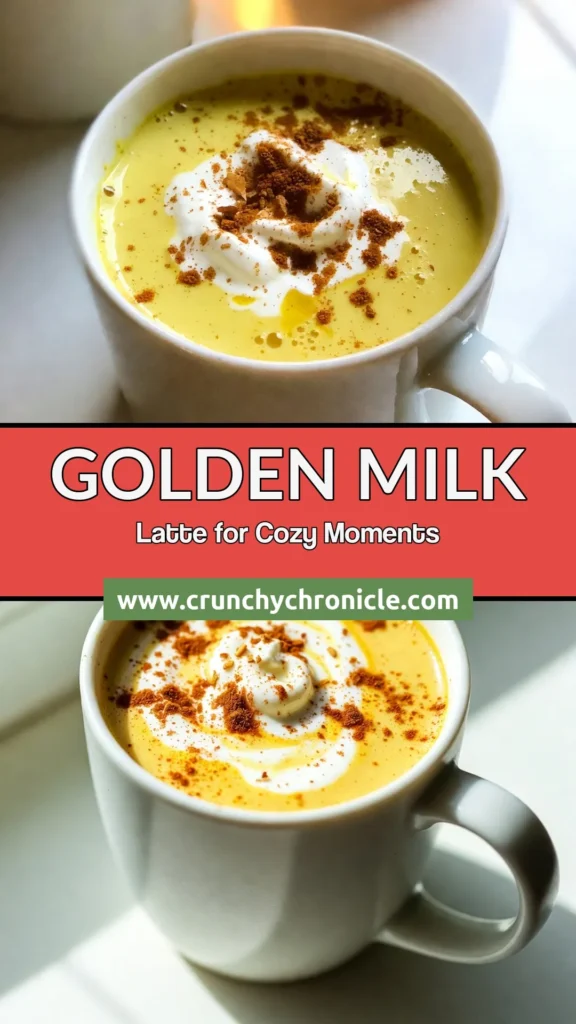 Indulge in a soothing Turmeric latte recipe that's not only delicious but packed with Golden milk benefits! This healthy almond milk drink is a tasty anti-inflammatory turmeric drink perfect for any time of day. Enjoy a vegan golden milk latte in just 10 minutes and treat yourself to its vibrant flavors and health perks. Try this recipe today, and elevate your wellness routine! #TurmericLatte #GoldenMilkBenefits #VeganGoldenMilk #HealthyDrinks