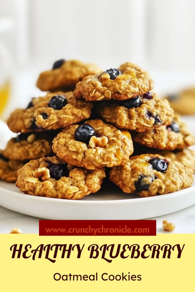 Start your day right with these delicious blueberry oatmeal cookies! This whole wheat cookie recipe is packed with healthy ingredients, making them the ultimate healthy breakfast cookies. These easy oatmeal cookies are quick to make and perfect for on-the-go mornings. Treat yourself to homemade blueberry cookies that are chewy, wholesome, and delightful. Try this recipe today! #BlueberryOatmealCookies #HealthyBreakfastCookies #WholeWheatCookieRecipe #EasyOatmealCookies