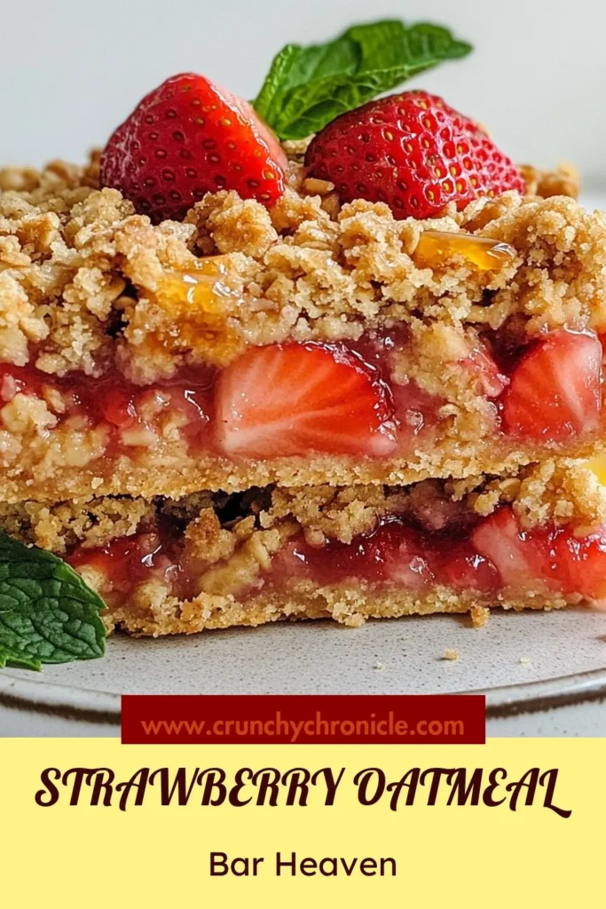 Try these delicious strawberry oatmeal bars for a healthy dessert recipe that the whole family will love! Made with rolled oats and whole wheat flour, this easy strawberry recipe is perfect for snacks or breakfast. Looking for a wholesome treat that satisfies? This rolled oats dessert is a must-try! Bake a batch today and enjoy the goodness! Save for later and gather your ingredients! #HealthyDesserts #StrawberryOatmealBars #EasyRecipes #OatmealSnacks