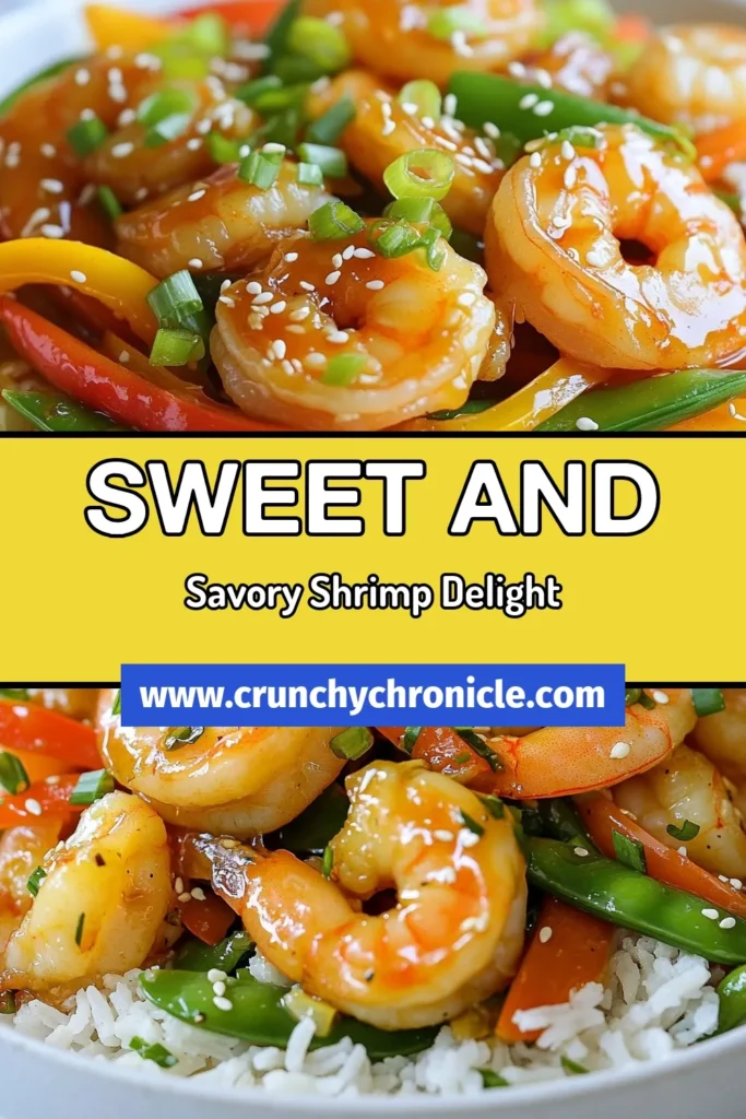 Get ready to impress with this honey garlic shrimp stir fry! This quick shrimp recipe combines succulent shrimp with vibrant veggies in a healthy shrimp dinner perfect for busy nights. Easy and flavorful, this shrimp stir fry recipe takes just 30 minutes to make. Don’t miss out on this delicious and nutritious dish—save it for your next meal inspiration! #HoneyGarlicShrimp #ShrimpStirFryRecipe #HealthyDinner #EasyStirFryDish