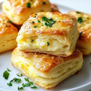 Garlic Parmesan Stuffed Biscuits Flavorful and Flaky