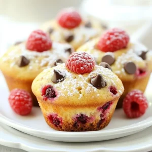 Raspberry Chocolate Chip Muffins Fresh and Tasty Treat